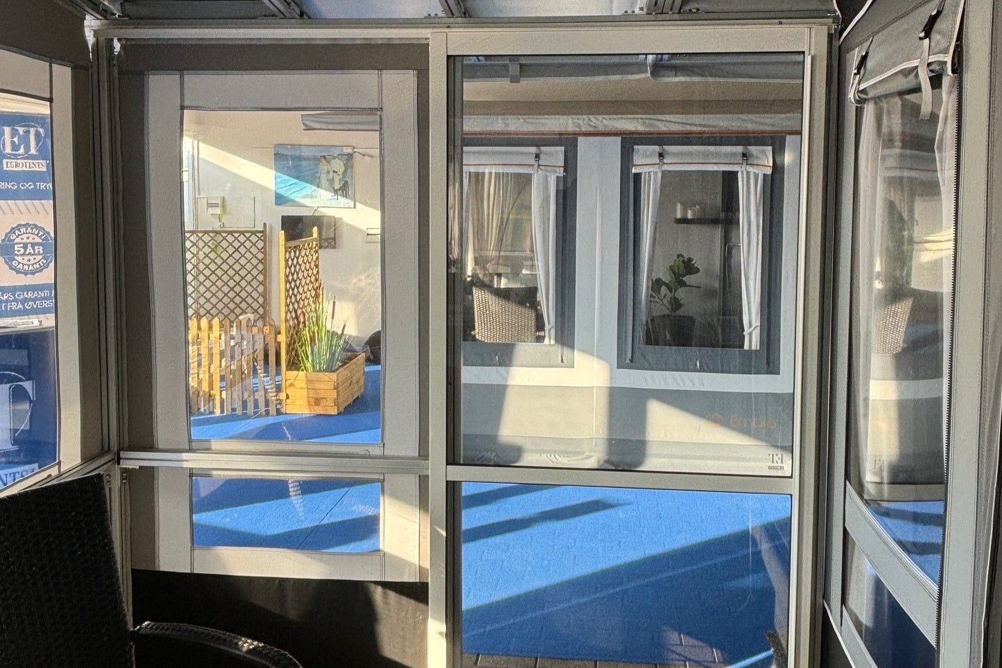 Hele Sidevægger til  ekstra tag Ask 4-5-6  190 x 300 VENSTRE  H2