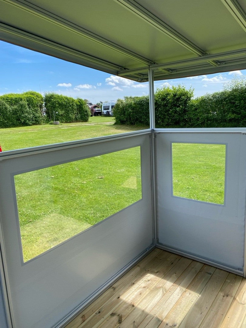 Halve Sidevægger til ekstra tag Embla 5-6+ 190 x 350 H1