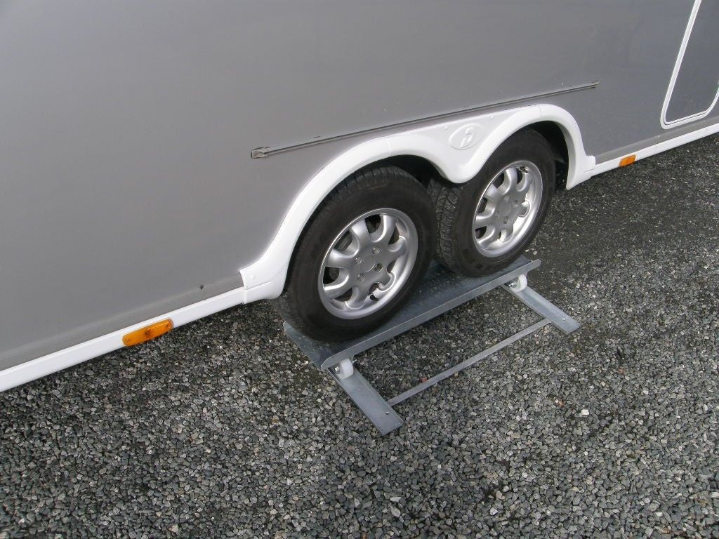 Caravanslider for enkelaksel