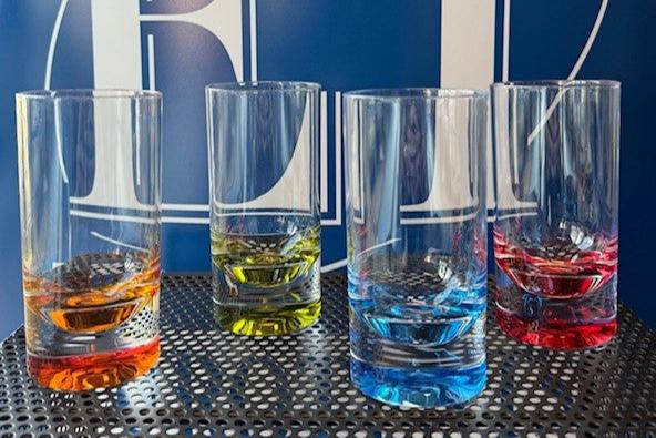 Glass sett 4 stk. Slim Jim Short Tumbler vannglass