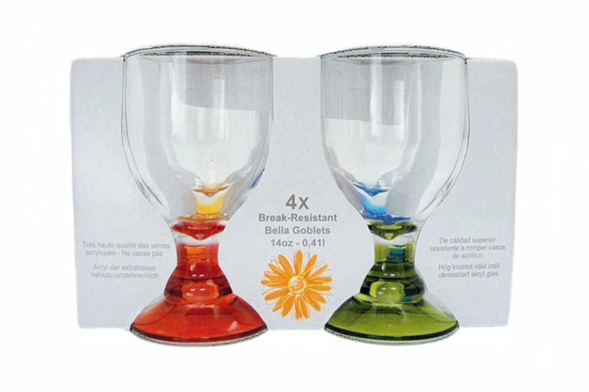Glas sæt 4 stk. Bella Goblet