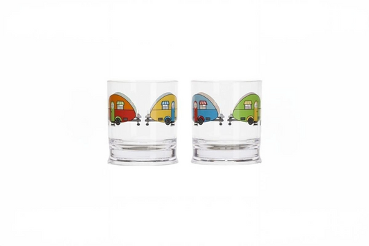 Glass Love Caravanning 2 pk. 31 cl Flamefield