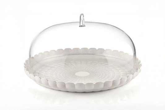 Kagefad Lavt Tiffany Hvid Guzzini (1 stk)