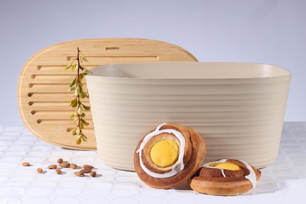 Brødboks Tierra Mælkehvid 3l Guzzini