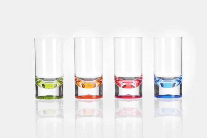 Glas sæt 4 stk. Slim Jim Short Tumbler Vandglas