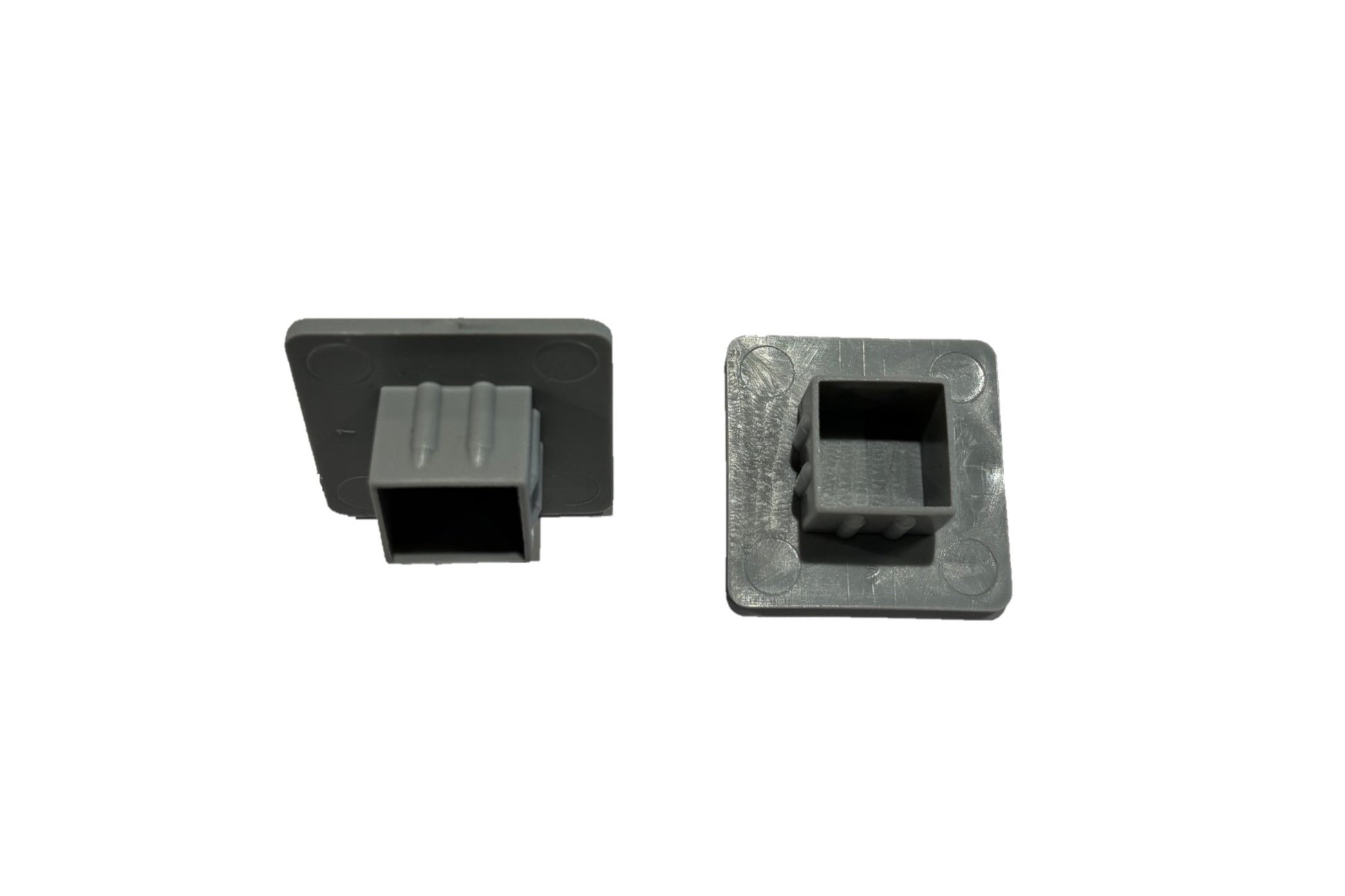 Plastkappe ben stativ 40x40 mm Plastfod / firkant plast prop - pr stk ...