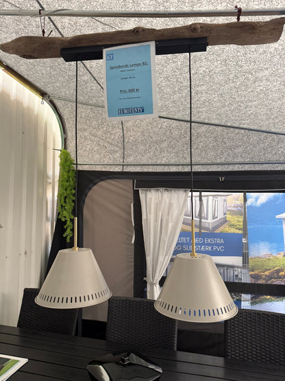 Spisebordslampe B2 - med 2 skærme