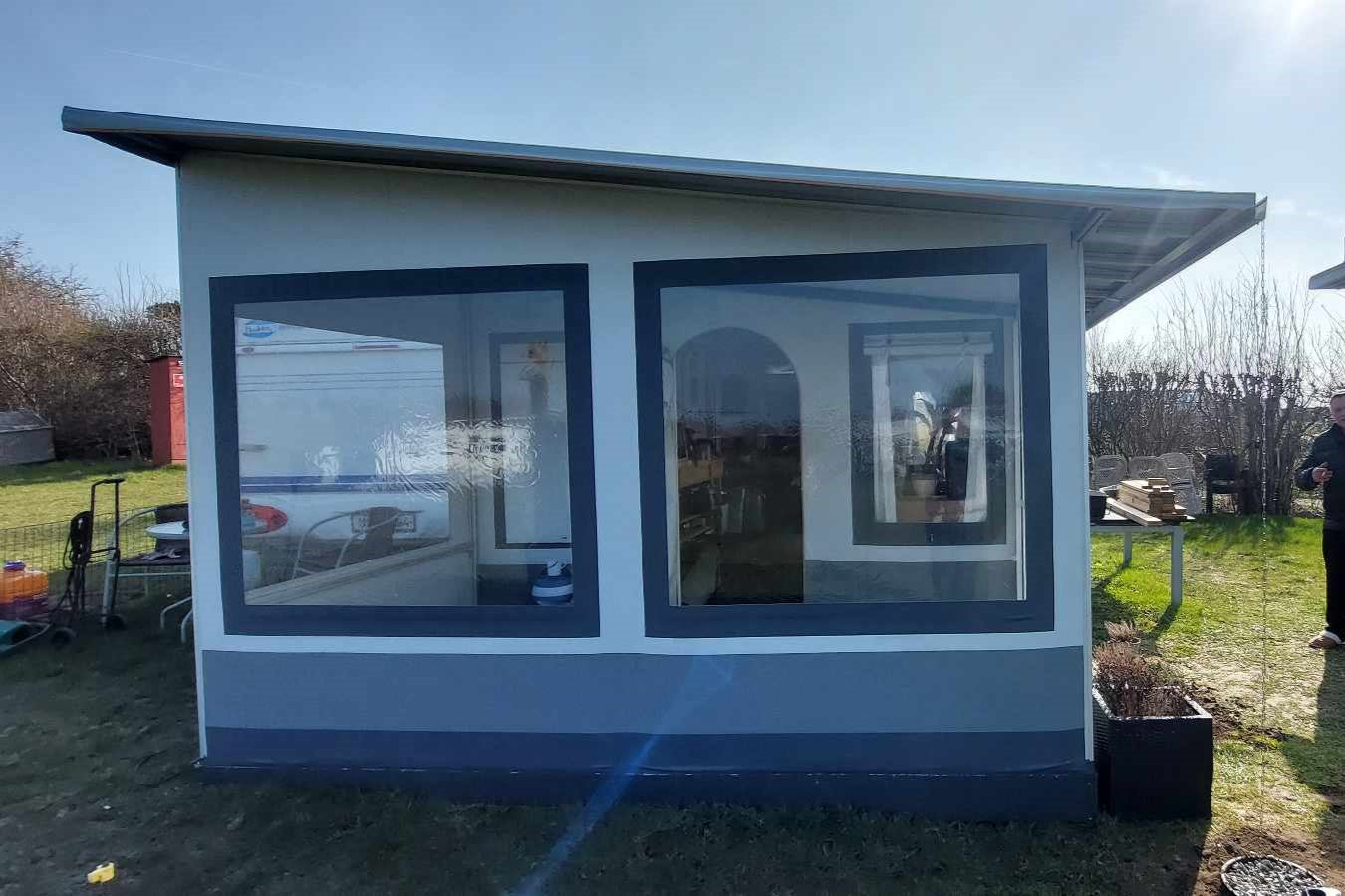 Hele Sidevægger til ekstra tag Embla 5-6+ 190 x 350 HØJRE