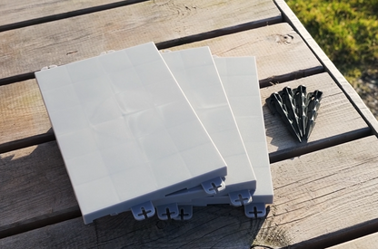 Robot Fliser Embla 5+ - 54 stk Grå. inkl. 108 stk pløkker 24X16cm