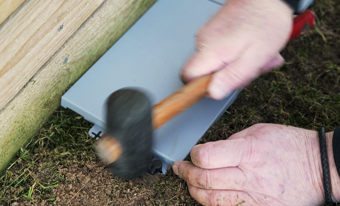 Robot Fliser Embla 5+ - 54 stk Grå. inkl. 108 stk pløkker 24X16cm