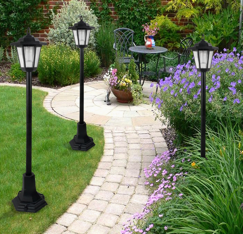 83cm solcellelampe – udendørs havelanterne 1 stk.