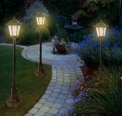 83cm solcellelampe – udendørs havelanterne 1 stk.
