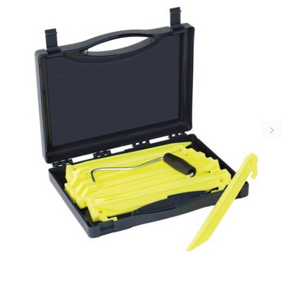 Pløksæt 22cm - 14stk pløkker & 1stk pløkoptager Outwell
