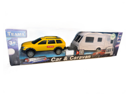 Thunder Auto - Car & campingvogn. ass. farver blå,rød,gul & Grøn