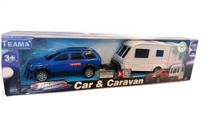 Thunder Auto - Car & campingvogn. ass. farver blå,rød,gul & Grøn