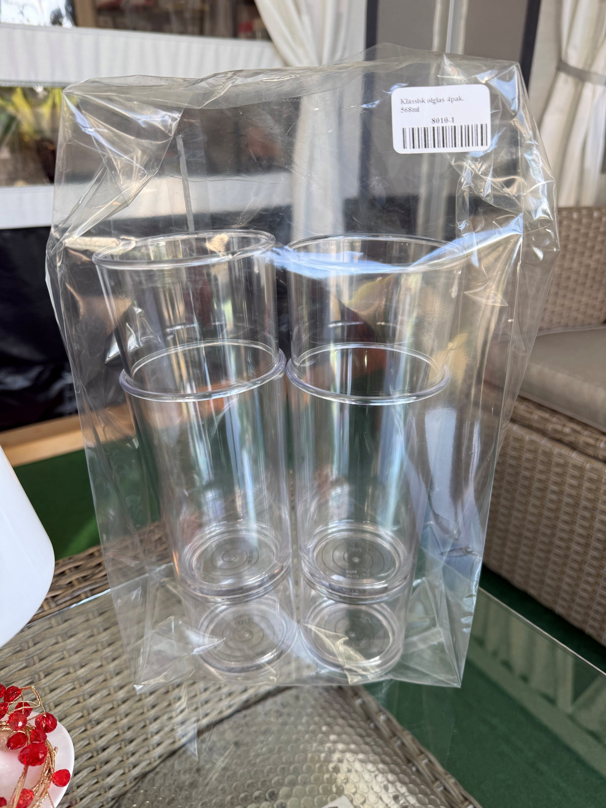 Klassisk ølglas 4pak. 568ml